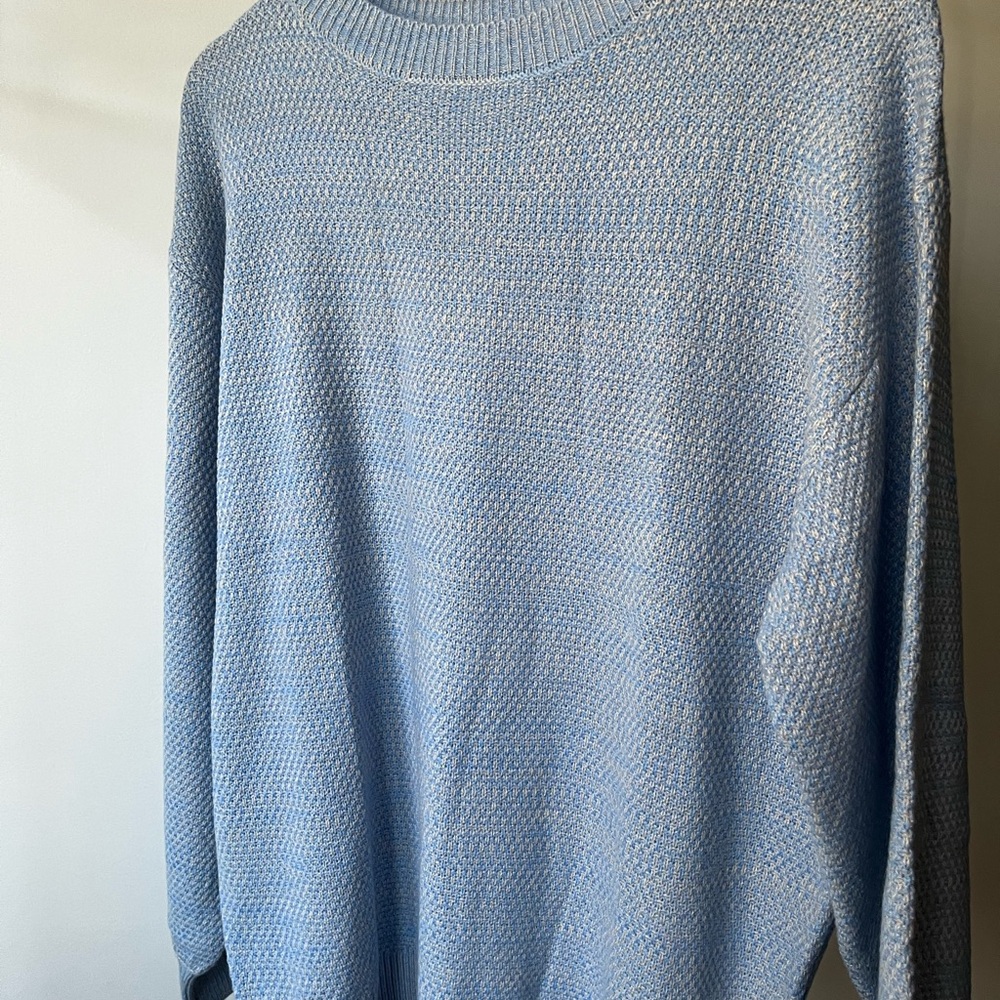 Light Blue Knit Sweater